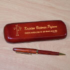 Confirmation Rosewood Pen Set